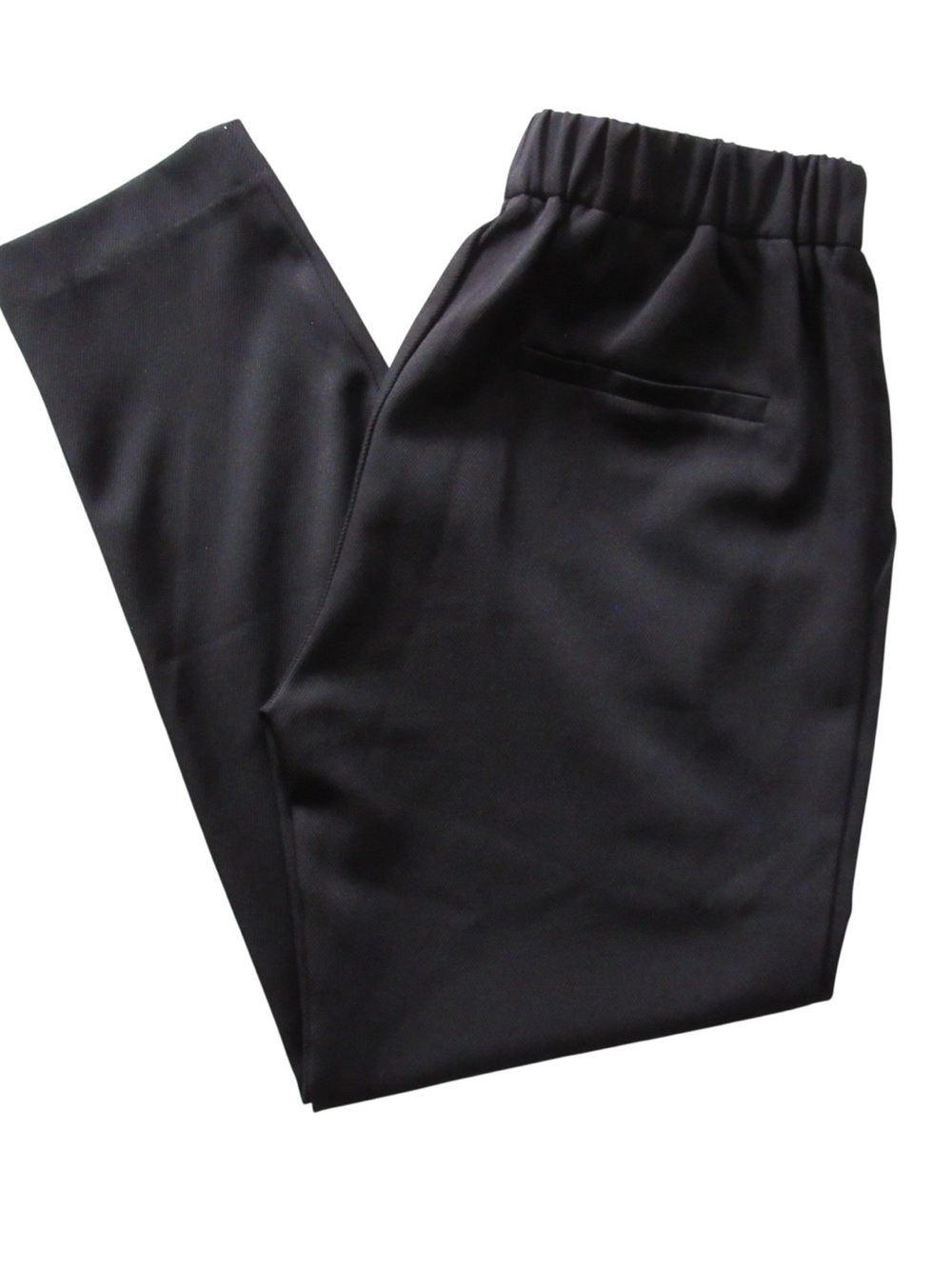 Modern Citizens Black Pants XS Straight Leg Elastic Waist High Rise Careerwear - Picture 1 of 11